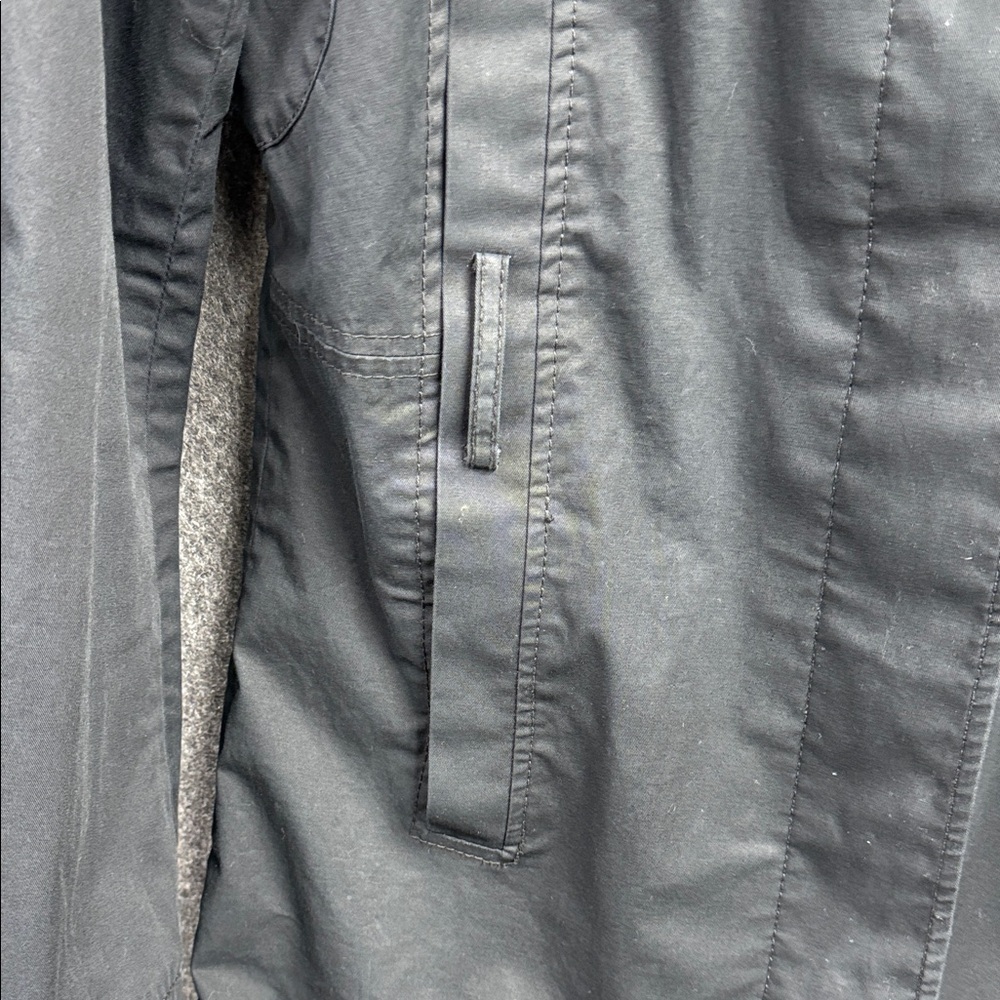 Tory Burch Black Coat with Gold Accents - Picture 5 of 10